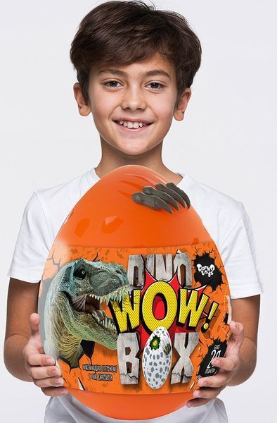 Яйце-сюрприз "Dino WOW Box" DWB-01-01U "Danko Toys" 17253 фото