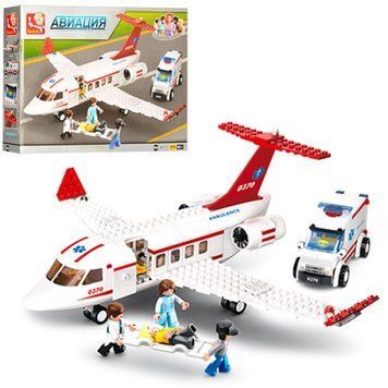 Конструктор SLUBAN "Авиация" 335 дет. M38-B0370 M38-B0370 фото