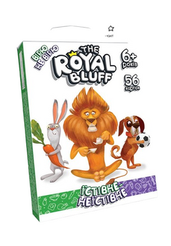 Карткова гра "The royal bluff" Їстівне неїстівне RBL-02-01U RBL-02-01U фото