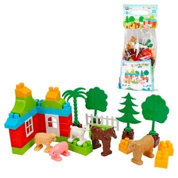 Конструктор  &ldquo;Ферма&rdquo; 0341 "Technok Toys", 45 ел.  41378 фото
