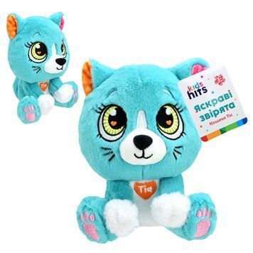 М'яка іграшка KidsHits Brightmals KH62/002 киця Tia 15 см 42205 фото
