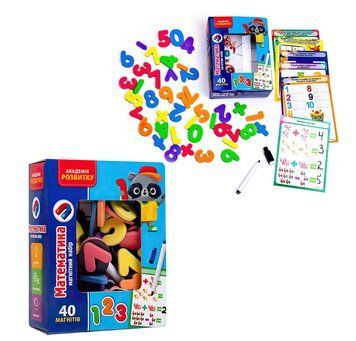 Магнітний набір "Математика з маркером" VT5411-16 "Vladi Toys" VT5411-16 фото