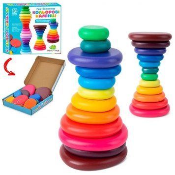 Гра-балансир Tree Toys Кольорові камінці MD 1935 MD 1935 фото