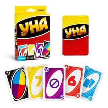 Настільна гра Strateg УНА classic карткова українською мовою (30447) 30447 фото