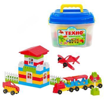 Конструктор "Technok Toys" 3640, 107 деталей 49800 фото
