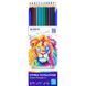 Карандаши цветные двусторонние, 12 шт. Kite Classic, K-054 44115 фото 2