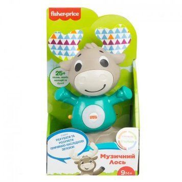 Інтерактивна іграшка "Веселий лось" серії Linkimals (укр.) Fisher-Price FP фото