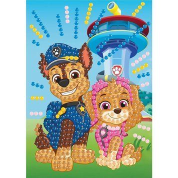 Листівка "Алмазна мозаїка",Moxy Paw Patrol арт.723412 48242 фото