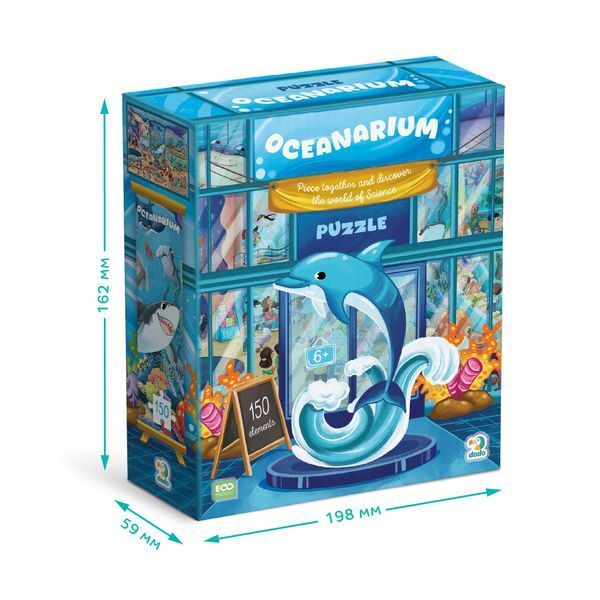 Пазл "Музей Океанариум" 300641 DoDo, 150 элементов 48012 фото