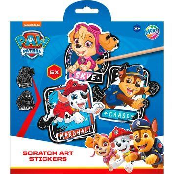 Набір для творчості "Скретч-наліпки", Moxy Paw Patrol арт.723450 48245 фото
