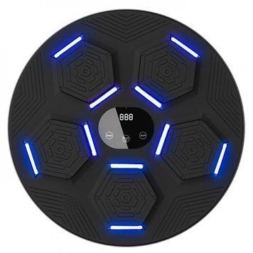 Боксерский набор MS 4440-B тренажер,5 целей,акум.,эл.табло,Bluetooth,19реж.,Type-C,муз.,свет MS 4440-B фото