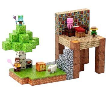 Конструктор магнітний Minecraft, 128 елементів, фігурки героїв (LZCK 024) LZCK 024 фото