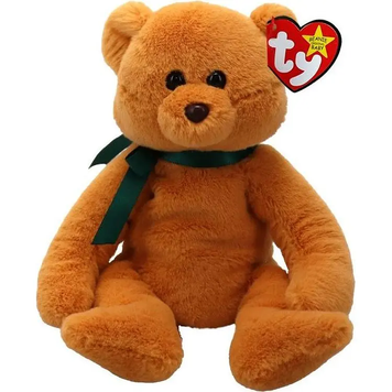 Дитяча іграшка м&rsquo;яконабивна TY Benie Bebies Коричневий ведмедик "Winston" 15 см, арт. 41345 48255 фото