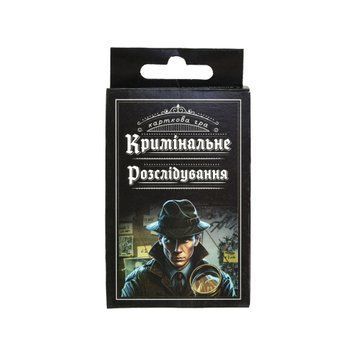 Настільна карткова гра "Кримінальне розслідування"30418 30418 фото