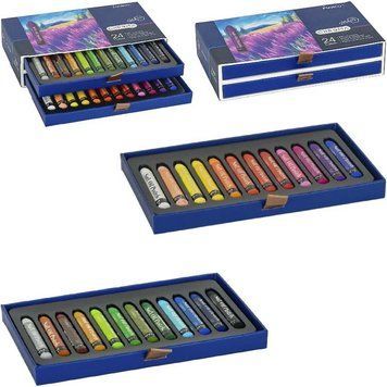 Пастель масляна професійна MARCO CHROMA 24 кольорів 1091/24СВ 45780 фото